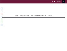 Tablet Screenshot of infohargamobil.com